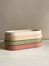 Load image into Gallery viewer, Ovaal schaaltje effen - 6 kleuren