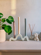 Load image into Gallery viewer, Wave kandelaar - 9 kleuren