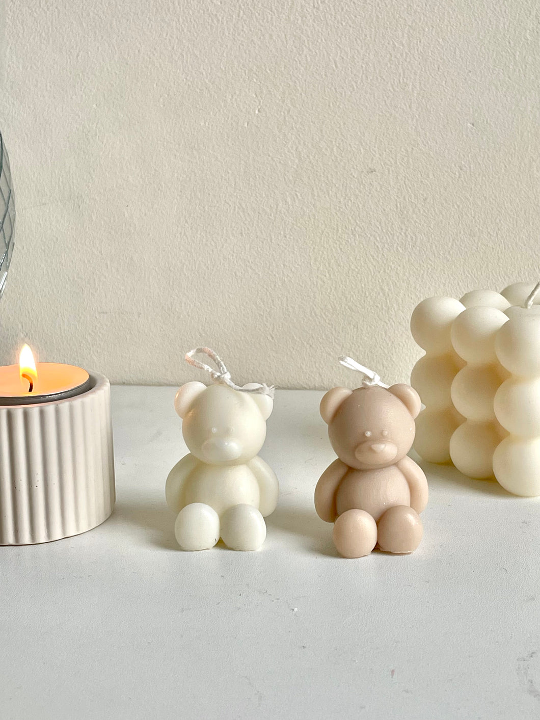 Bear candles