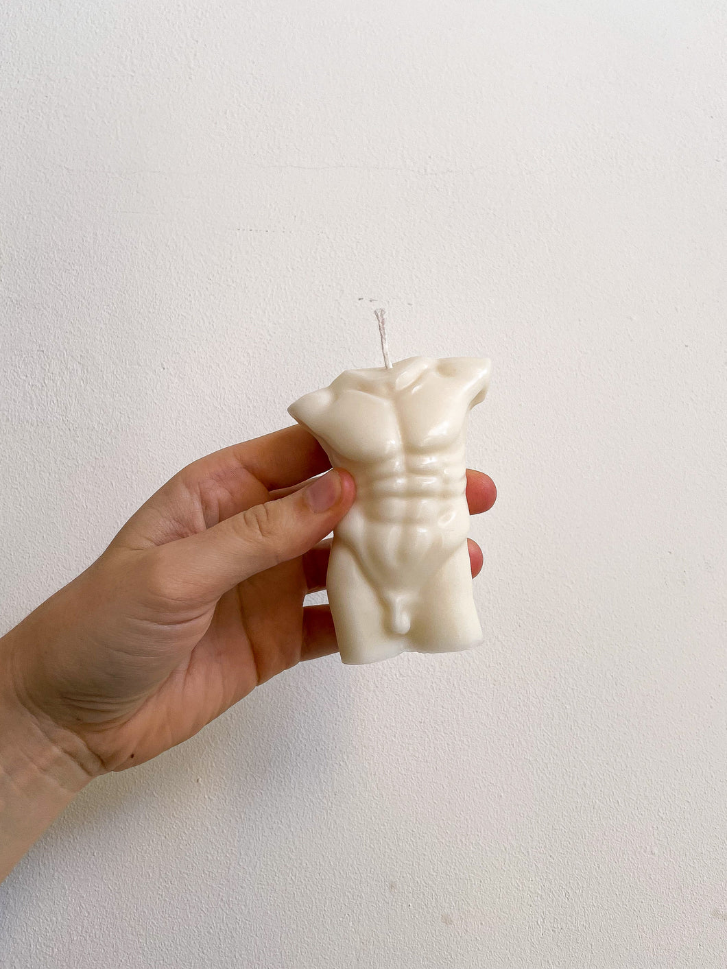 Male body candle
